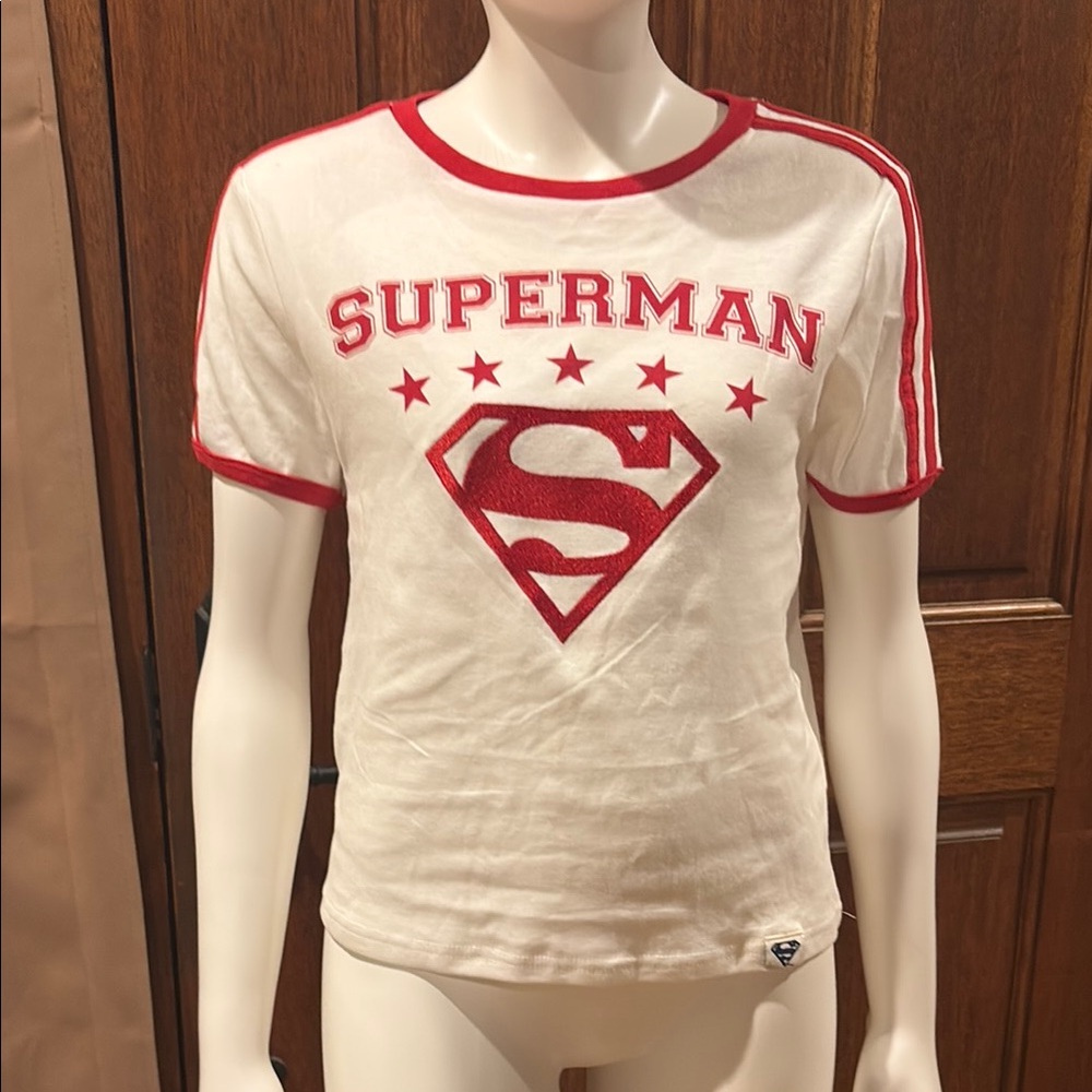 Superman T-Shirt - Red and White